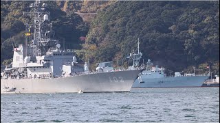 護衛艦「はるさめ」入港❗️