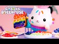 Learn Colors with FOOD 🌈 Make Rainbow Crafts You Can Eat | GABBY'S DOLLHOUSE TOY PLAY ADVENTURES