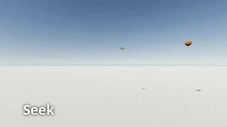 Unity3D - Boids - seek 01