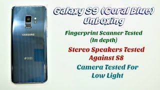 Galaxy S9 - Unboxing (Coral Blue)