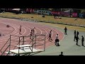 20190413 第2回大阪陸上競技記録会 男子高校 110mh tr 9組