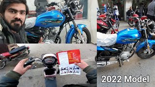 Yamaha yb125z dx 2022 With New Graphics And Electric scooter Test drive