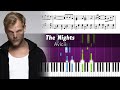 Avicii - The Nights - Uplifting Piano Tutorial with Sheet Music