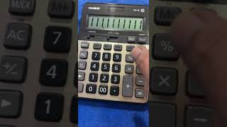 การใช้งานเครื่องคิดเลข casio DS1B  แบบละเอียด  by ครูหน่อง mrfinance