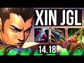 XIN ZHAO vs VIEGO (JGL) | 46k DMG, 2400+ games, 14/5/15 | EUW Master | 14.18