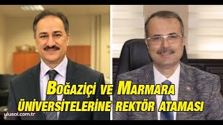 Boğaziçi ve Marmara'ya rektör ataması: Mehmet Naci İnci kimdir? Mustafa Kurt kimdir?