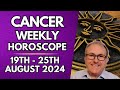 Cancer Horoscope -  Weekly Astrology - 19th to 25th August 2024