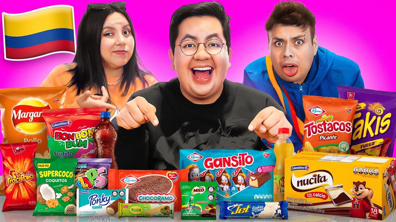 Probando Dulces Colombianos Skabeche Youtube