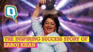 From Background Dancer to Bollywood's Favourite Choreographer: The Story of Saroj Khan | The Quint