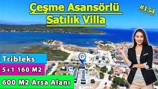 Çeşme Şifne Satılık Asansörlü Havuzlu 2 Adet Villa Tanıtım Filmi Villa Turu #çeşme #villa #şifne