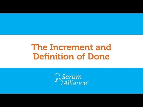What is an example of an increment?