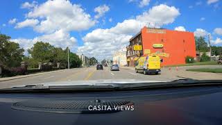 Woodward ave / RIDE THRU / from downtown detroit to royal oak michigan