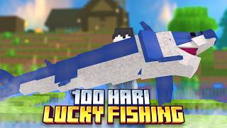 I Survived 100 Days of Fishing in Minecraft