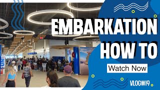 Carnival Mardi Gras Embarkation and Debarkation Procedures | Cruise Vlog | Travel Vlog