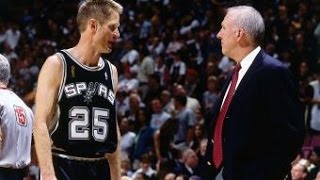 Spurs Anniversary: Steve Kerr Sparks A Run For The Spurs
