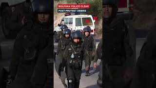 Bolivian Police Remove Blockade On Road Following Protest Against President Paz | VERTEX