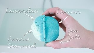 Lush Cosmetics : Big Blue Bath Bomb Demo