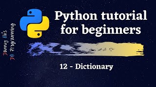 Python Tutorial for Beginners 2020 - Dictionary