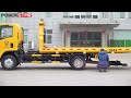 isuzu elf flatbed road rescue tow truck