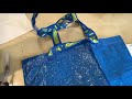 ikea イケアのバッグを簡単リメイク！ポーチとペンケースに！ diy back to school easy remake of ikea shopping bag sewing