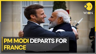 PM Narendra Modi departs for France to attend Bastille Day parade as chief guest | WION