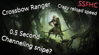 Skill speed with crossbow is game changer | Deadeye crossbow from scratch SSFHC