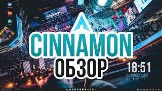 Обзор Cinnamon на ArchLinux