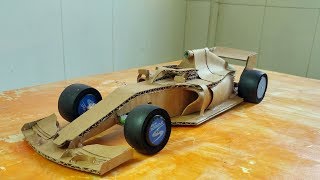 how to make Amazing Formula 1 from Cardboard