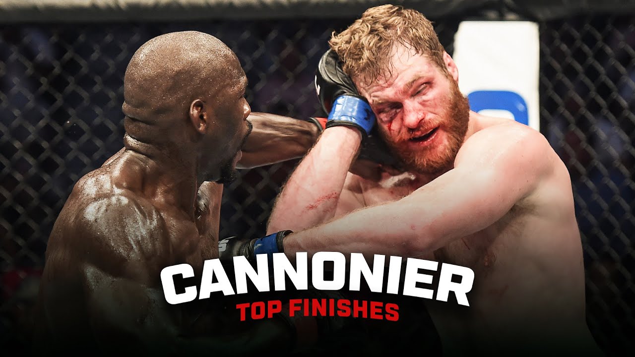 Jared Cannonier | Top Finishes - YouTube