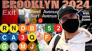 BROOKLYN All Trains All Stations 2024!