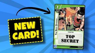 NEW CARD: The Best Offense