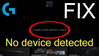FIX - Logitech G Hub - no Devices Detected