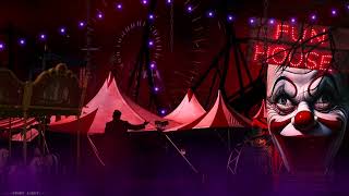 HALLOWEEN HORROR NIGHT, HAUNTED CARNIVAL AMBIENCE★FUN HOUSE, CREEPY MUSIC, SCARY RIDE🤡🎡🎃💜