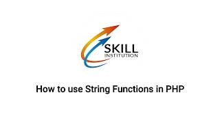 How to use String Functions in PHP | Easy PHP Tutorial