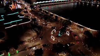 Willemstad-Curacao Christmas lights