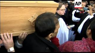 Funeral of veteran Bollywood actor, director and producer