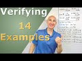 Verifying Trigonometric Identities Easily - Strategy Explained (14 Examples)