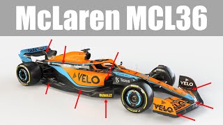 F1 2022 - マクラーレン MCL36 (ファーストルック)