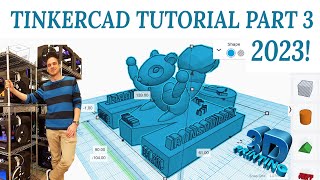 Tinkercad Tutorial Part 3 - Grouping Objects, Align, Mirror Tool, & Cruising