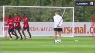 Arsene Wenger amazing training skills