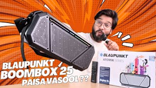 Blaupunkt Atomic BoomBox 25 Wireless Party Speaker Unboxing \u0026 Review | Blaupunkt BB25