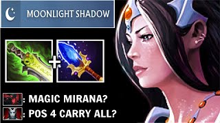 CRAZY MAGIC ARROW Mirana First Item Scepter vs HARD SF QOP Most Epic Supp to Carry 0 Deaths Dota 2