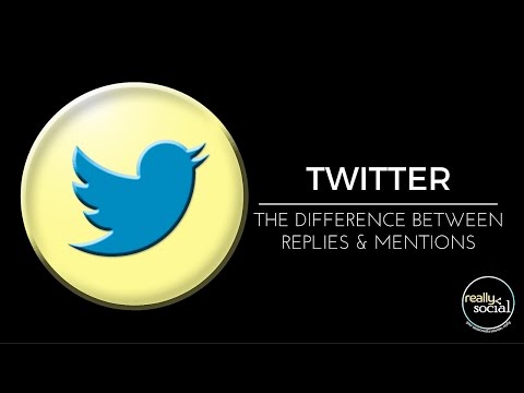 The Difference Between Replies & Mentions on Twitter The Difference Between Replies & Mentions on Twitter