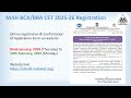 mah bba bca mba mca cet 2025 26 registration details vpimsr sangli