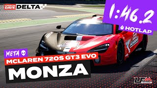 ACC Onboard Lap: McLaren 720S GT3 EVO at Monza CDA M LFM S15W10