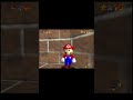 【ケツワープ】むりやり水槽の中に入ってみると…？【マリオ64】sm64 shorts