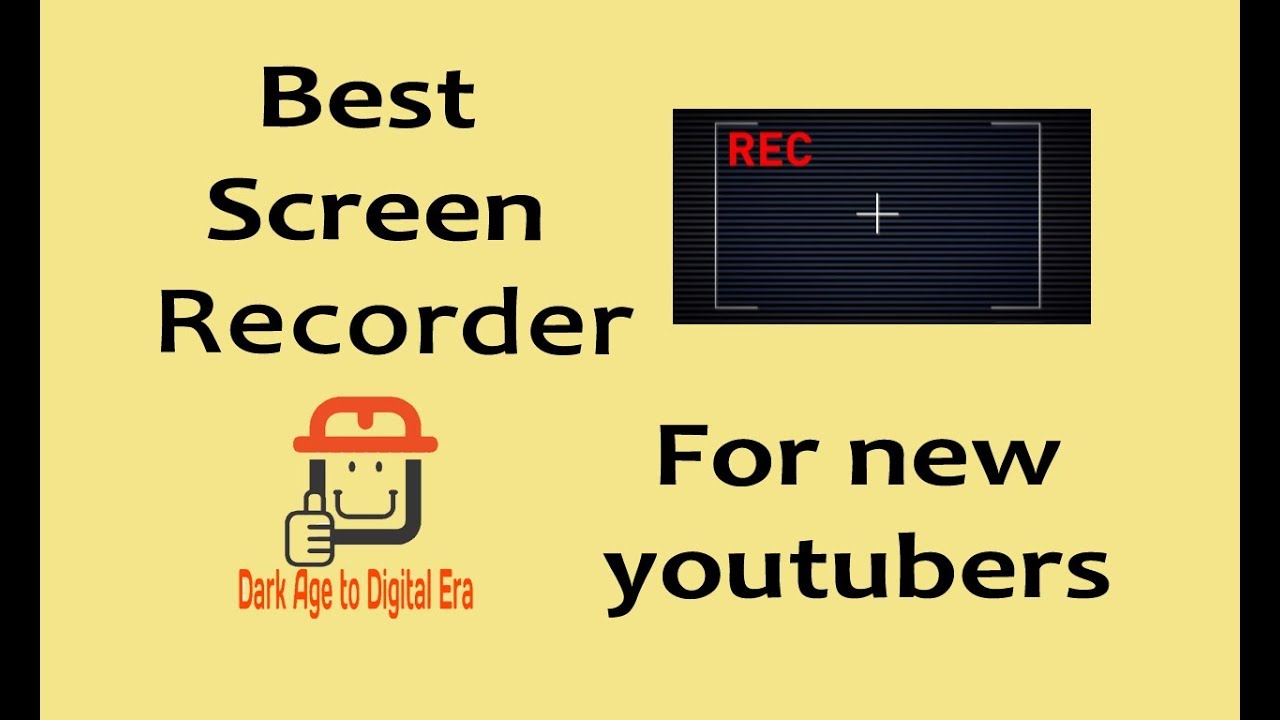 Best Screen Recorder For New Youtubers (pc). - YouTube