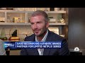 David Beckham and Jamie Salter on new Netflix documentary series