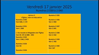 262 - Catechisme de l Eglise Catholique - 2025 01 17