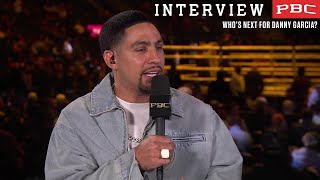 Danny Garcia tells us who he wants to fight next at 154lbs